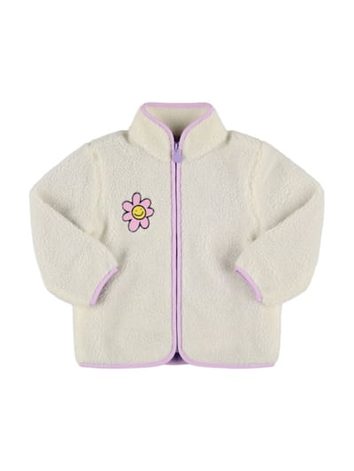 Stella McCartney Kids - 聚酯泰迪夹克