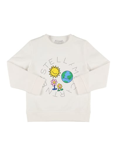 Stella McCartney Kids - 印花棉卫衣