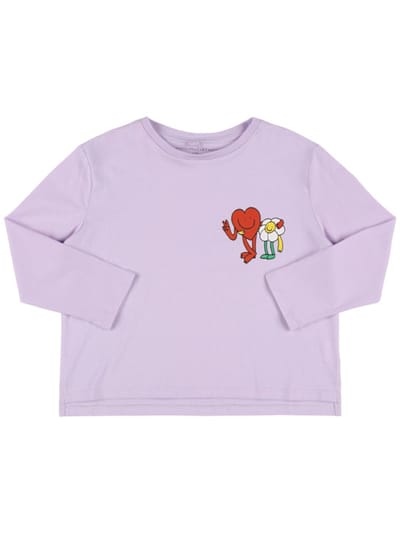 Stella McCartney Kids - 印花棉质针织T恤