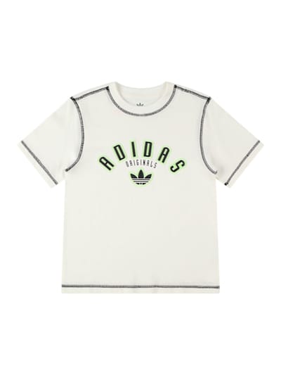 adidas Originals - 棉混纺logo T恤