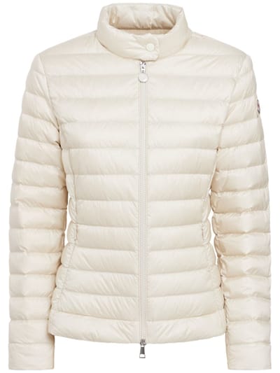 Moncler - 带领的短款羽绒服