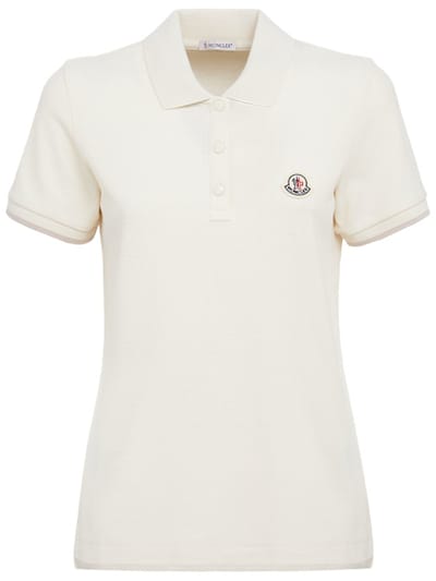 Moncler - 修身的翻领POLO衫