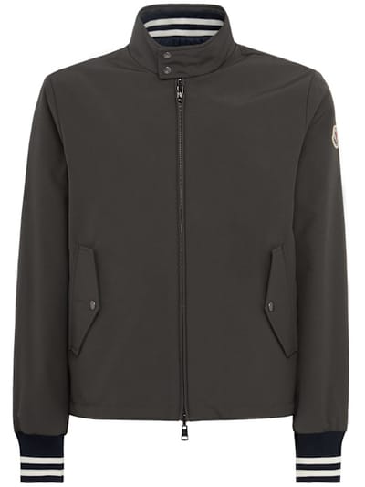 Moncler - 带领的短款羽绒夹克