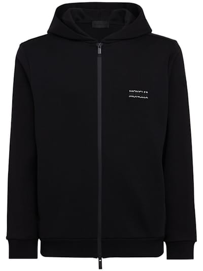 Moncler - 带拉链的连帽卫衣