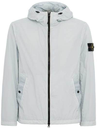 Stone Island - 带帽夹克，拉链闭合