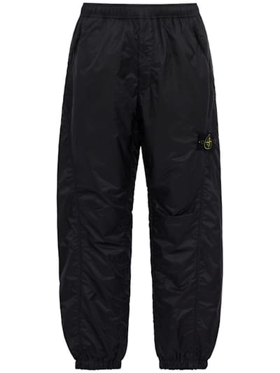 Stone Island - 宽松裤带有松紧腰带
