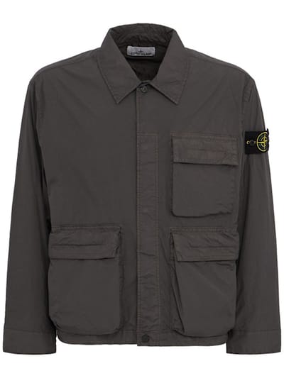 Stone Island - 工作夹克，带有应用口袋