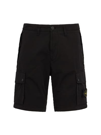 Stone Island - 带侧袋的工装短裤