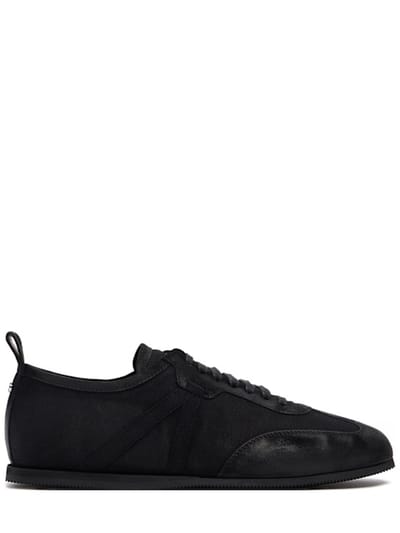 Ann Demeulemeester - 低帮运动鞋，带系带设计