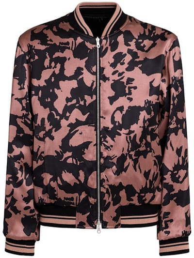 Dries Van Noten - 带肋领的飞行员夹克
