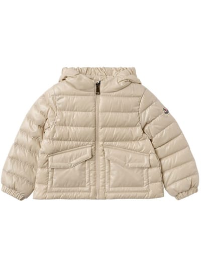 Moncler - Ela 尼龙连帽羽绒服