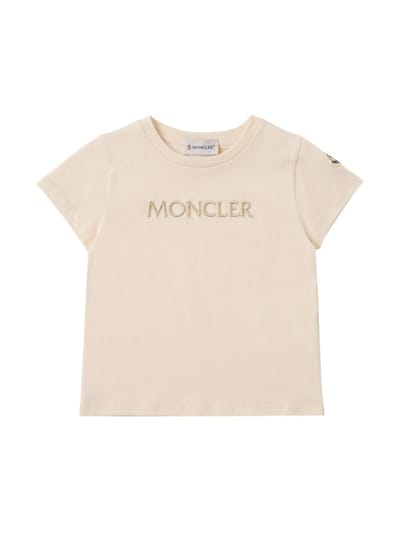 Moncler - 刺绣logo棉质T恤