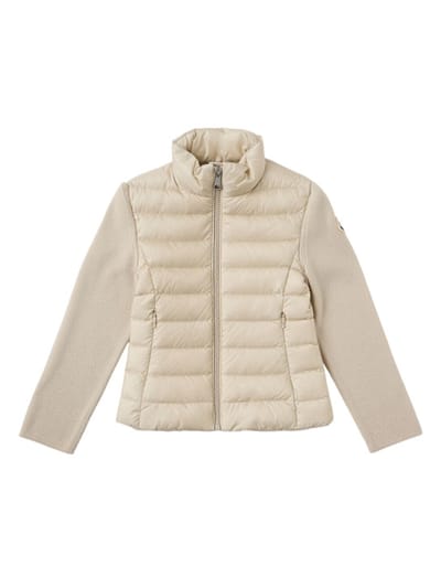 Moncler - 羊毛填充拉链开衫