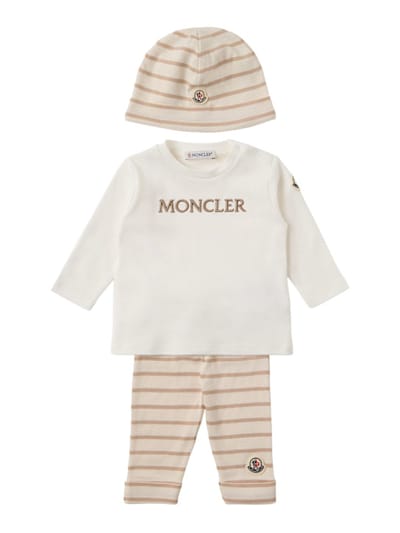 Moncler - 条纹棉质套装