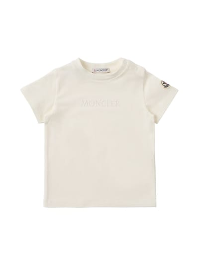 Moncler - 刺绣logo棉质T恤