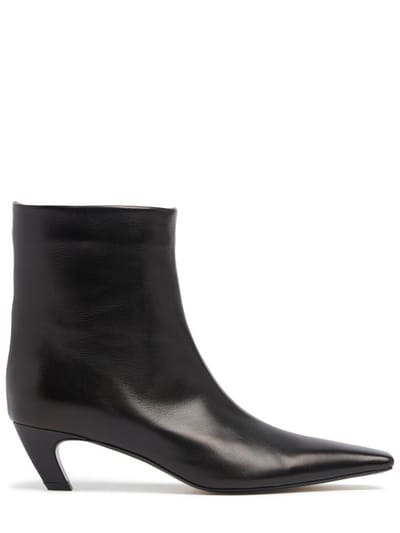 Khaite - 带方跟的 ankle boots