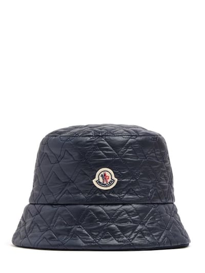 Moncler - 带有标志的水桶帽