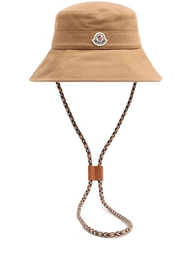 Moncler - 带抽绳的桶帽