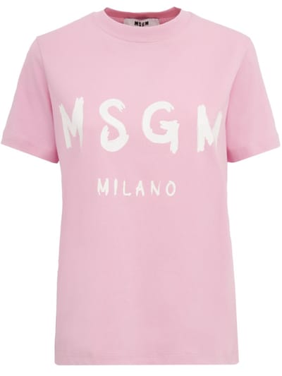 MSGM - Logo 棉质 T恤