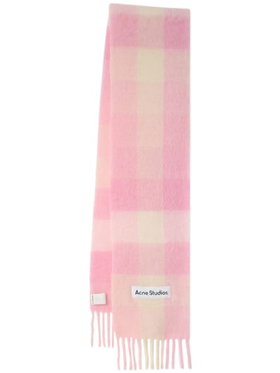 Acne Studios - 带流苏的矩形围巾