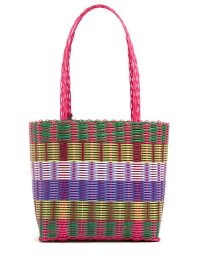 RAYAS COLLECTIVE - Shoulder Tote with Double Handles