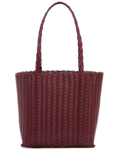 RAYAS COLLECTIVE - Tote with double handles and structured profile