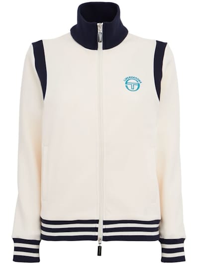 Sergio Tacchini - 带拉链和高领的卫衣
