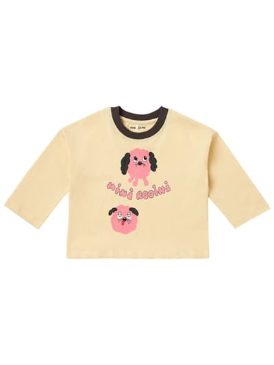Mini Rodini - 印花棉长袖T恤