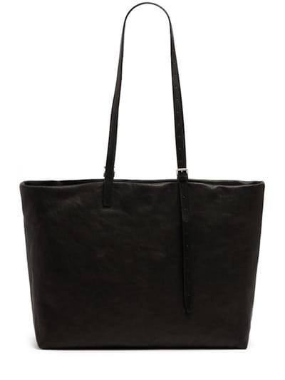 Ann Demeulemeester - 带长手柄和宽开口的手提包