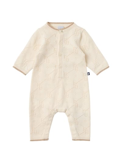 Petit Bateau - 印花棉质连体衣