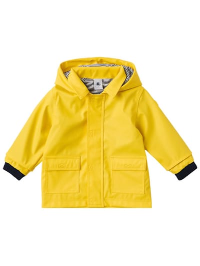 Petit Bateau - 带帽聚酯风衣