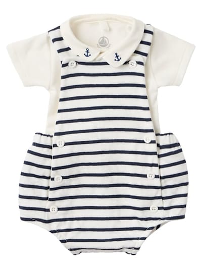 Petit Bateau - 经典领口的工装裤