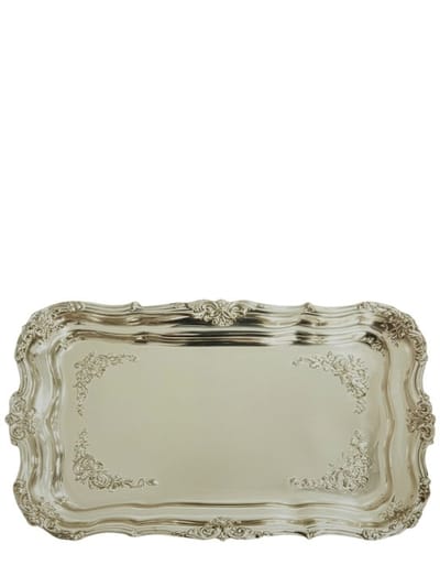 FIGURE DECORATIVE - Tovaglietta sagomata in pelle di vitello