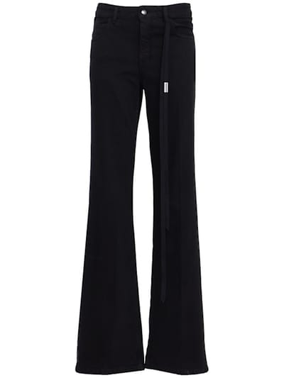 Ann Demeulemeester - 宽腿裤带