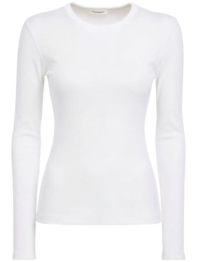 BY MALENE BIRGER - Brita 有机棉长袖 T 恤