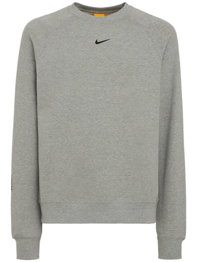Nike - 带拉格兰袖的圆领卫衣