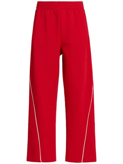 adidas Originals - 宽腿裤，带有对比细节