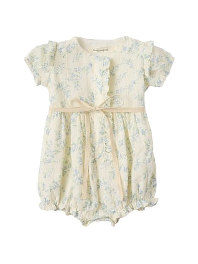 COSMOSOPHIE - Printed cotton romper
