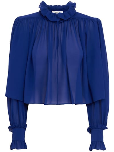 Chloé - 带有荷叶边领的衬衫