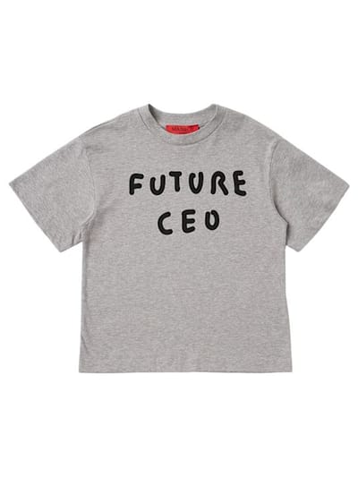 MAX&CO - 刺绣棉质平纹针织T恤