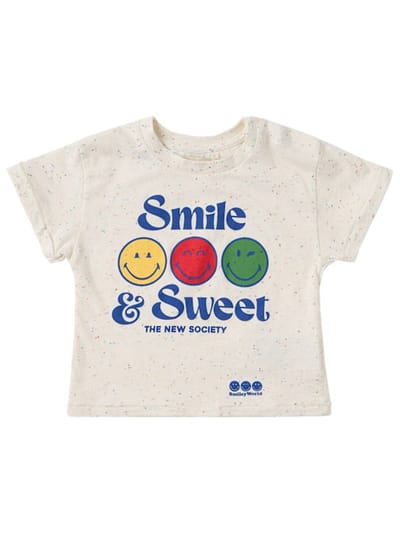 The New Society - Printed cotton blend t-shirt