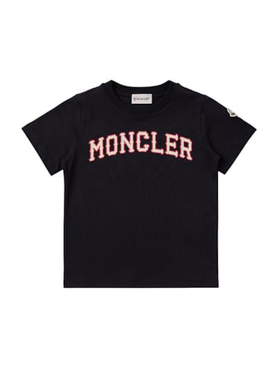 Moncler - 标志印花棉T恤