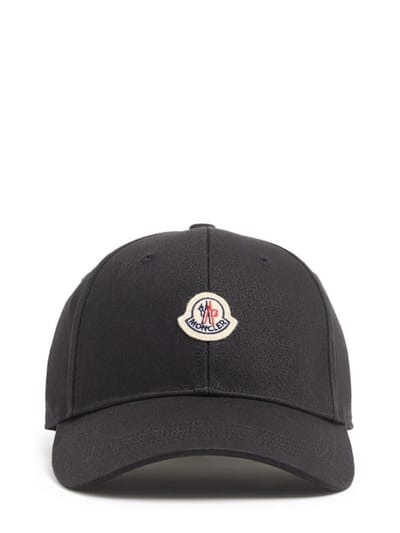 Moncler - logo 棉质斜纹布棒球帽