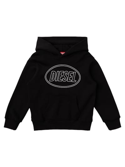 Diesel Kids - 棉质连帽衫