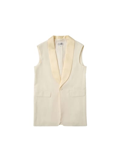 MM6 Maison Margiela - 羊毛混纺背心