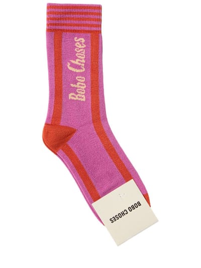 Bobo Choses - Logo cotton blend socks