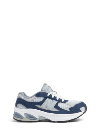 New Balance - 绒面和网面面板的运动鞋