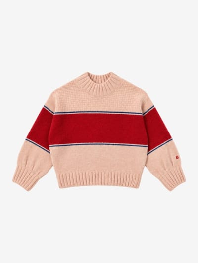 Bobo Choses - Maglione jacquard a righe