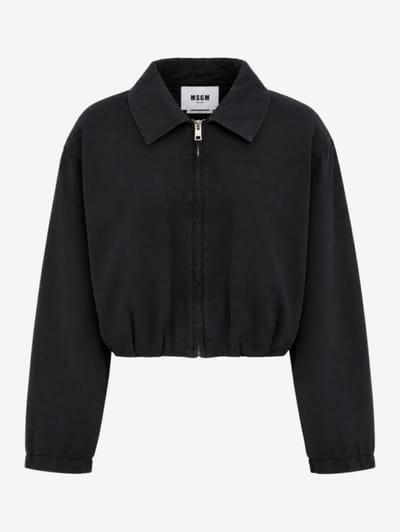 MSGM - Bomber in cotone