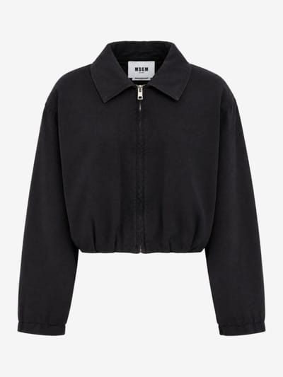 MSGM - Cotton bomber jacket
